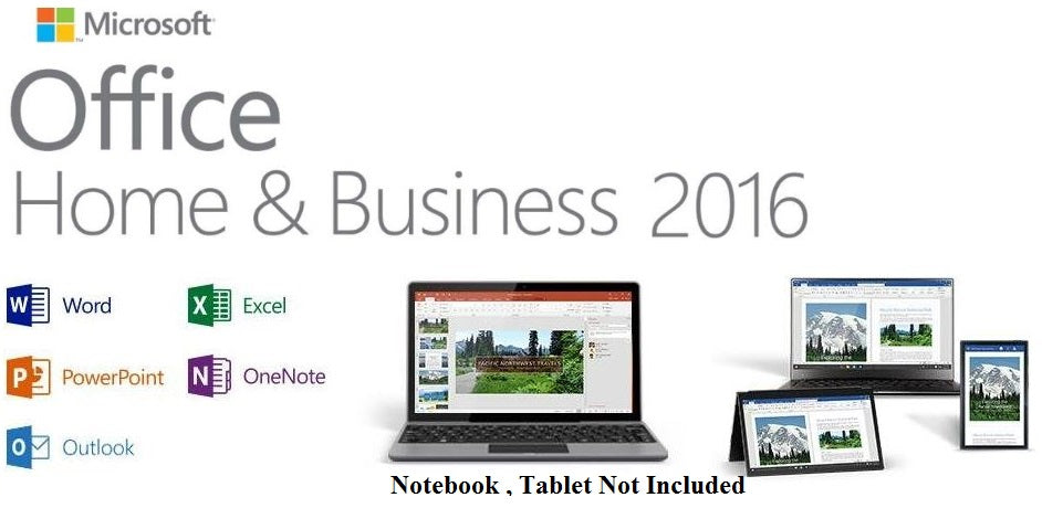 Microsoft Office Home and Business 2016 - Computer Software