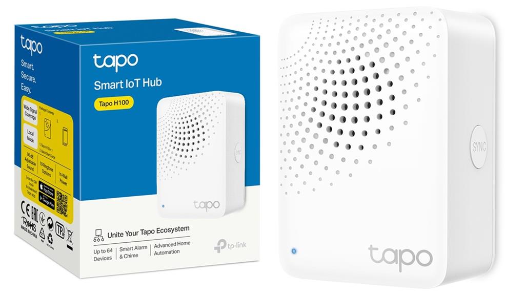 TP Tapo H100 Smart Hub with Chime - Smart Home