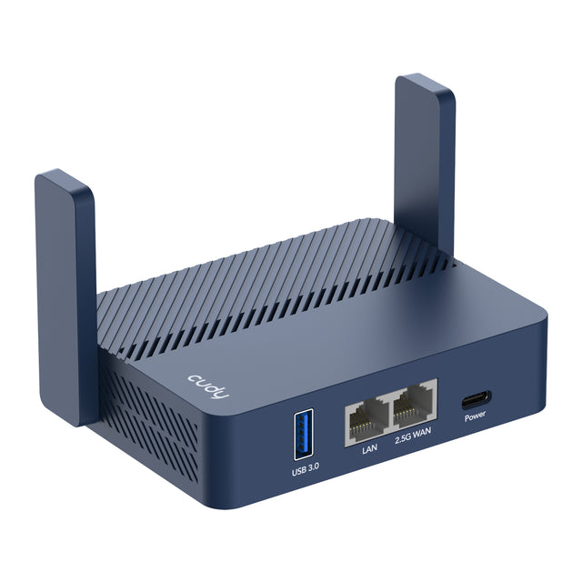 Cudy AX3000 2.5G Wi-Fi 6 Mini VPN Travel Router (TR3000)
