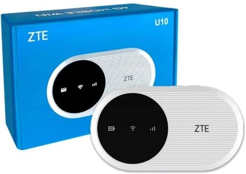 ZTE Mobile Wi-Fi U10Pro 4G LTE Router White - Modems & Routers