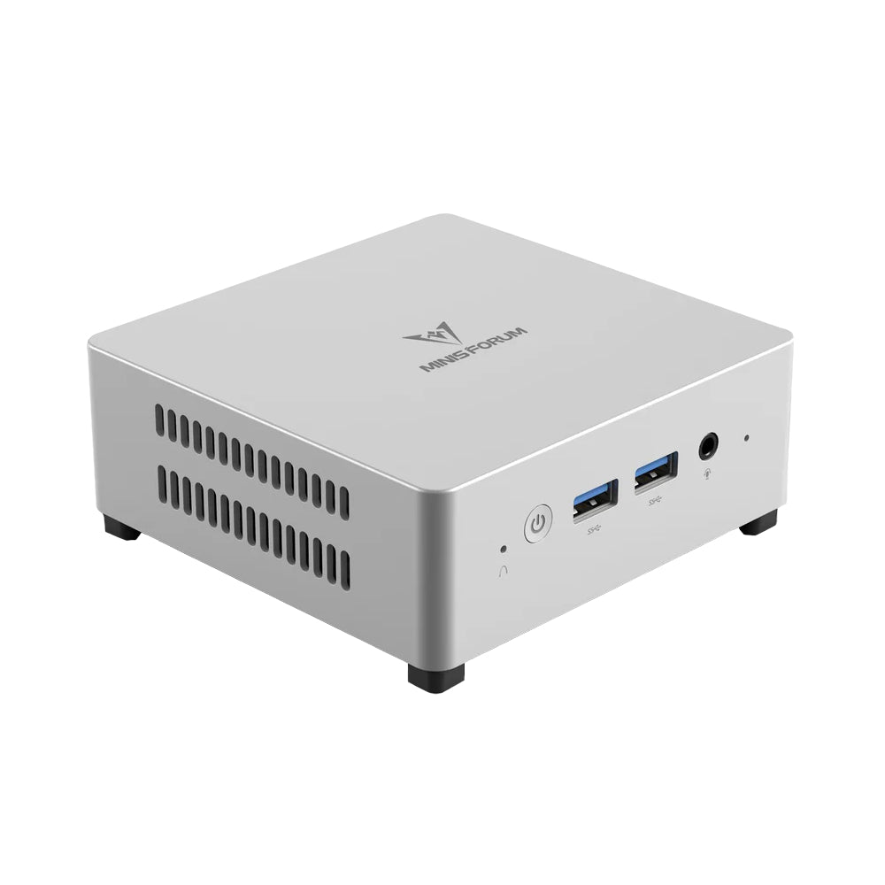 MINISFORUM UN100S Barebone Mini PC | Intel N100 CPU | DDR4 RAM Slot | M.2 SSD Support | Intel UHD Graphics | Windows 11