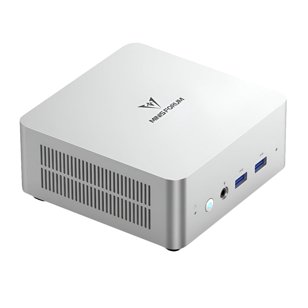 MINISFORUM UN1245 Venus Series Mini PC | Intel i5-12450H | Dual DDR4 RAM Slots | PCIe 4.0 SSD | UHD Graphics | Win 11