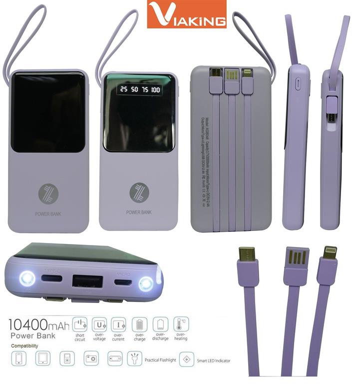 Viaking Power Bank 10000 mAh Capacity - Renewable Power Solutions