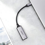 UGREEN CM199-50737 Type-C to Gigabit Ethernet Adapter - Silver
