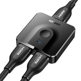 UGREEN CM217-50966 2-in-1 Bi-Directional 4K HDMI Switcher - Black