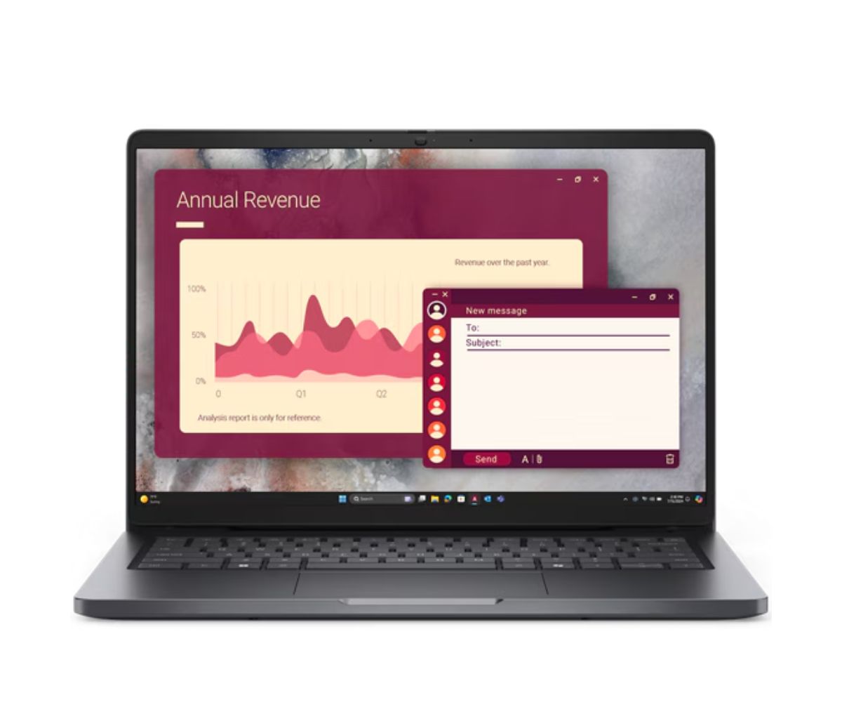 Dell Pro 14 U5 235U | 16GB RAM | 512GB SSD | FHD+ 14" Display | Windows 11 Pro | Fingerprint Reader | Backlit Keyboard