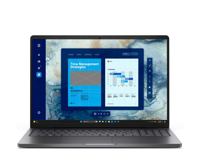 Dell Pro 16 U7 255U | 16GB RAM | 512GB SSD | FHD+ 16" Display | Windows 11 Pro | Fingerprint Reader | IR Camera | WLAN & BT