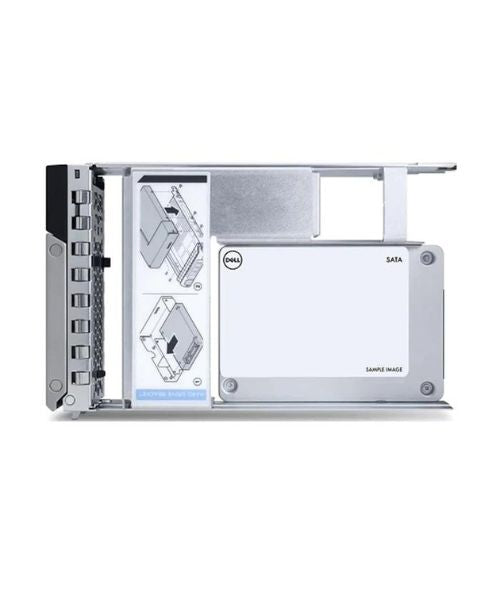 Dell 480GB SSD SATA Read Intensive 6Gbps 512e 2.5in with 3.5in Hybrid Carrier