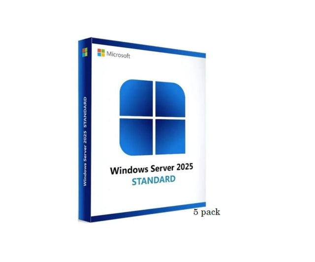 Dell Windows Server 2025/2022 User CALs 5-Pack (Standard or Datacenter)