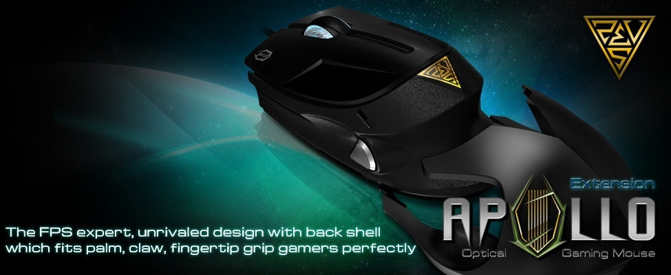 Gamdias Apollo Extension GMS5101 Gaming Optical Mouse - Computer Gaming Hardware