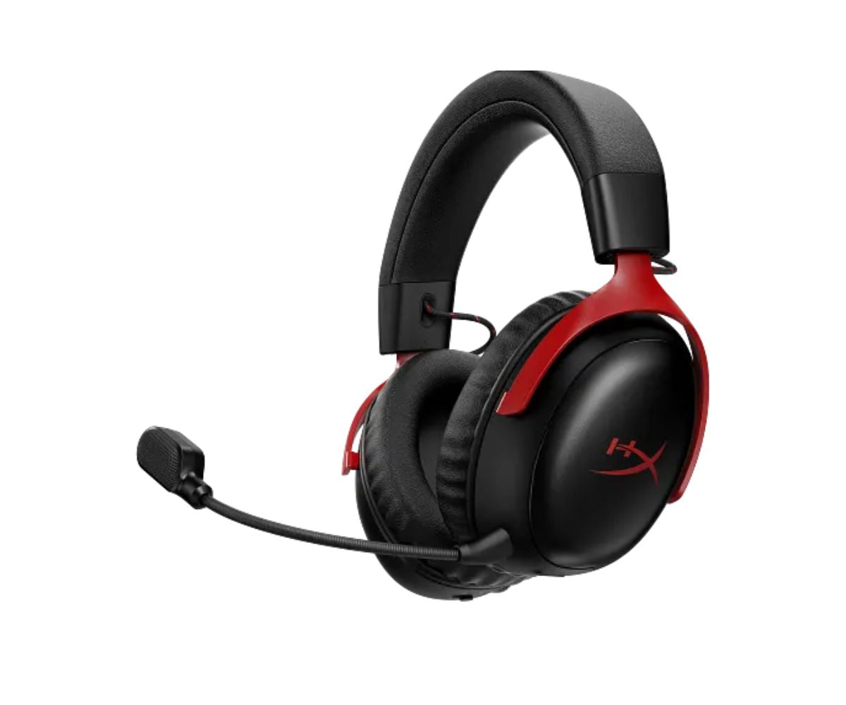 HyperX Cloud III S Wireless Gaming Headset - Black/Red