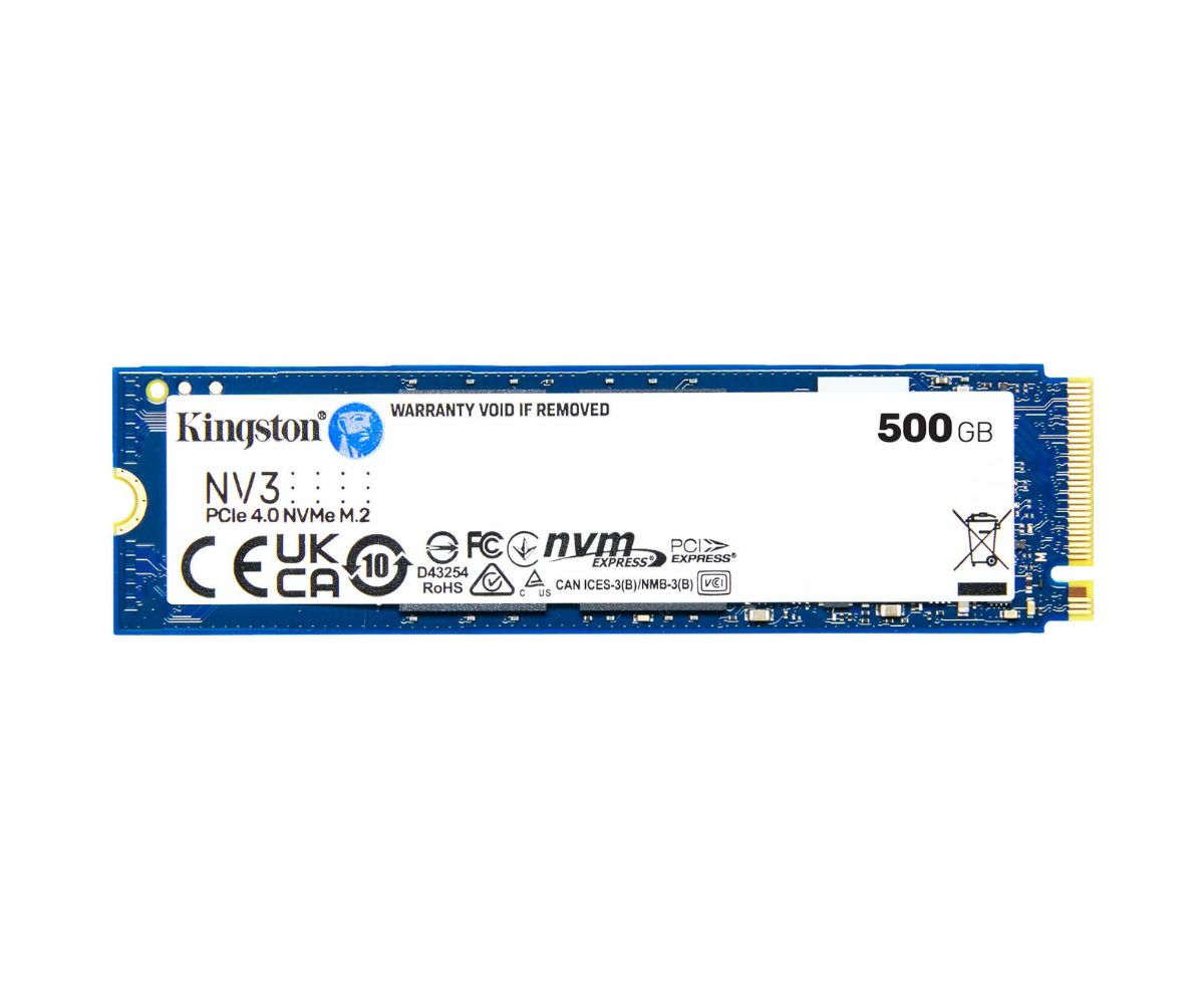 Kingston 500G NV3 M.2 2280 PCIe 4.0 NVMe SSD
