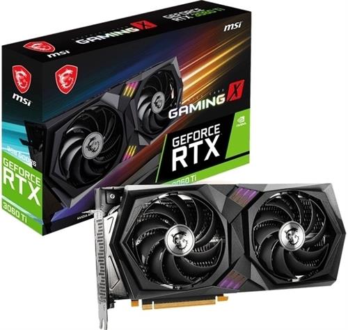 MSI Nvidia GeForce RTX 3060 Ti GAMING X 8G LHR - Computer Graphic Cards