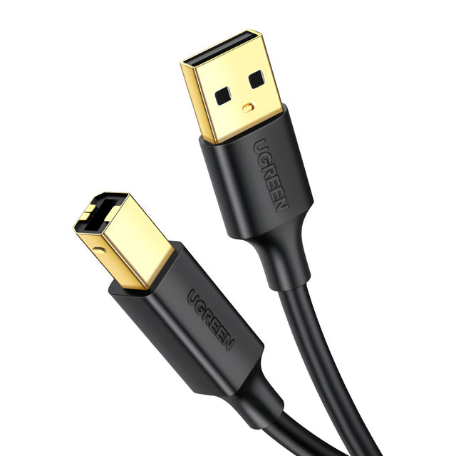 UGREEN US135 USB 2.0 to USB-B Printer Cable, 480Mbps - 2m