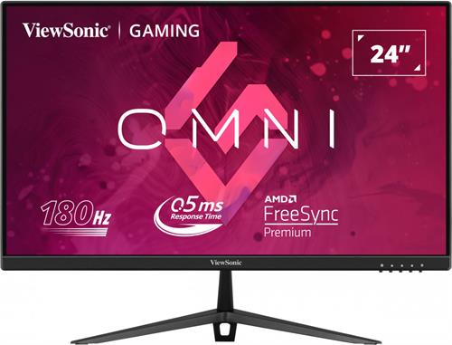 Viewsonic VX2428 23.8 Inch FHD Gaming Monitor with FreeSync - Computer Monitors